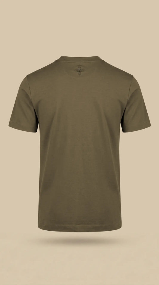 Premium glans shirt - Bruin