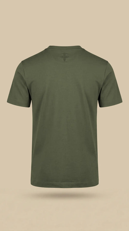 Premium glans shirt - Groen