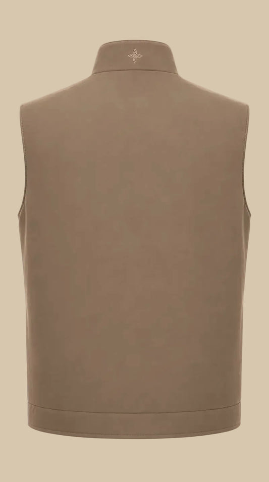 Tweezijdige Bodywarmer - Beige