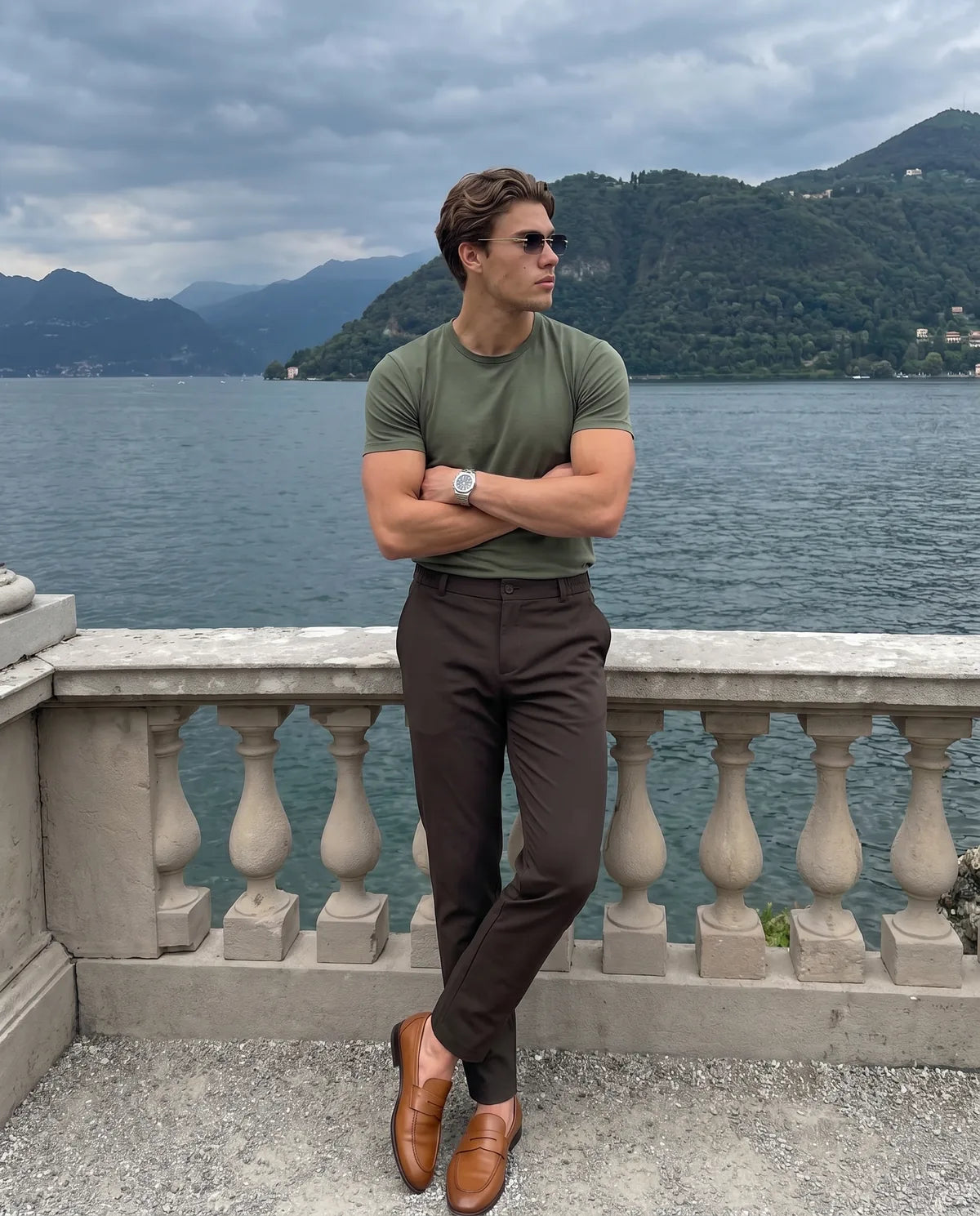 Premium pantalon - Bruin