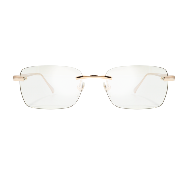 Women's Eyewear Transparent | 9K Gold plated