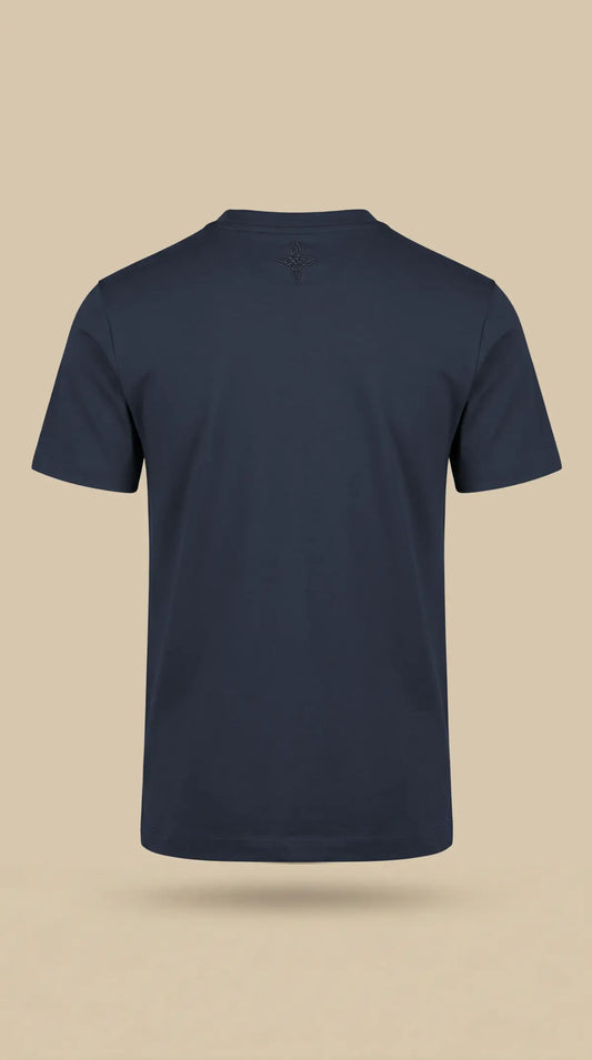 Premium glans shirt - Navy