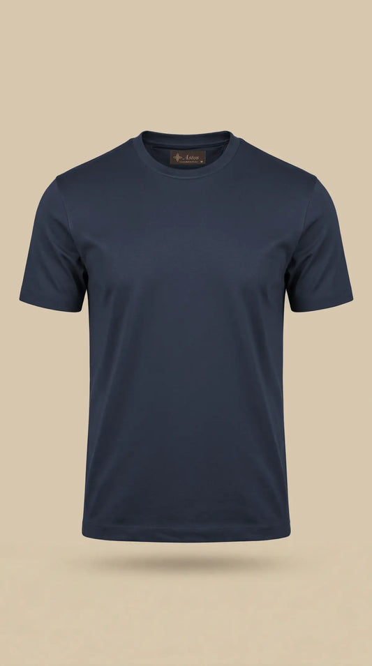 Premium glans shirt - Navy