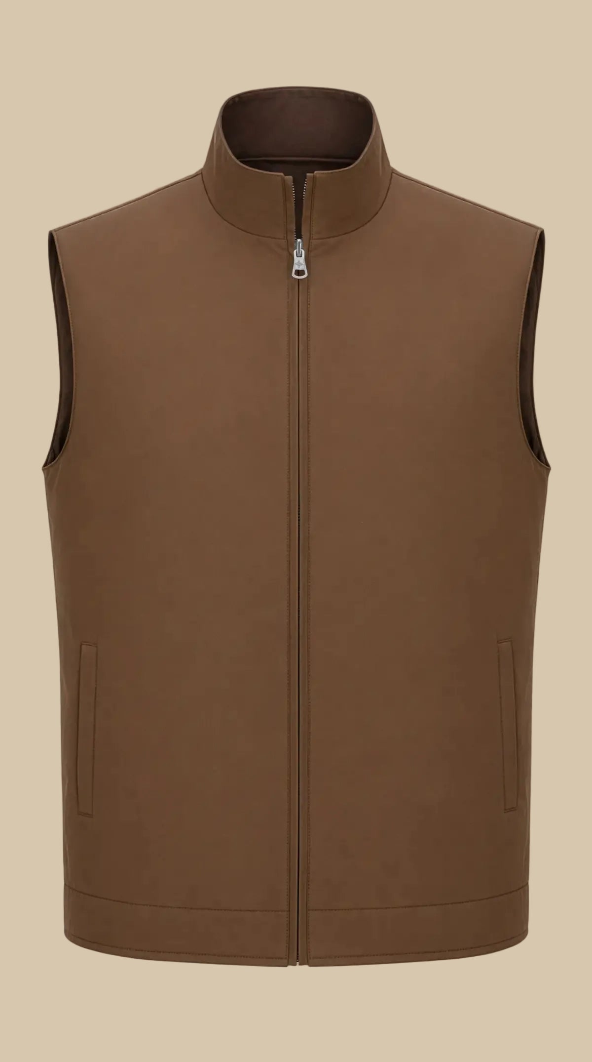 Tweezijdige Bodywarmer - Brown