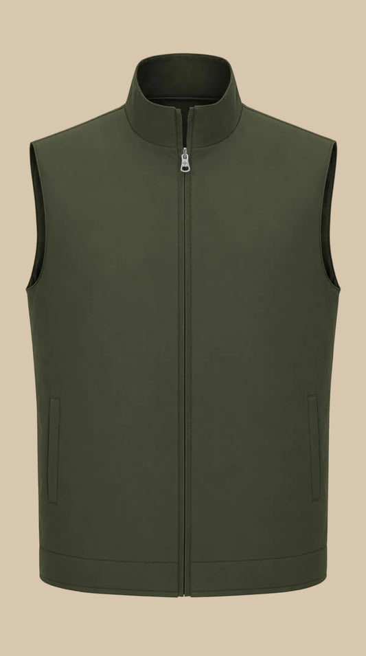 Tweezijdige Bodywarmer - Groen