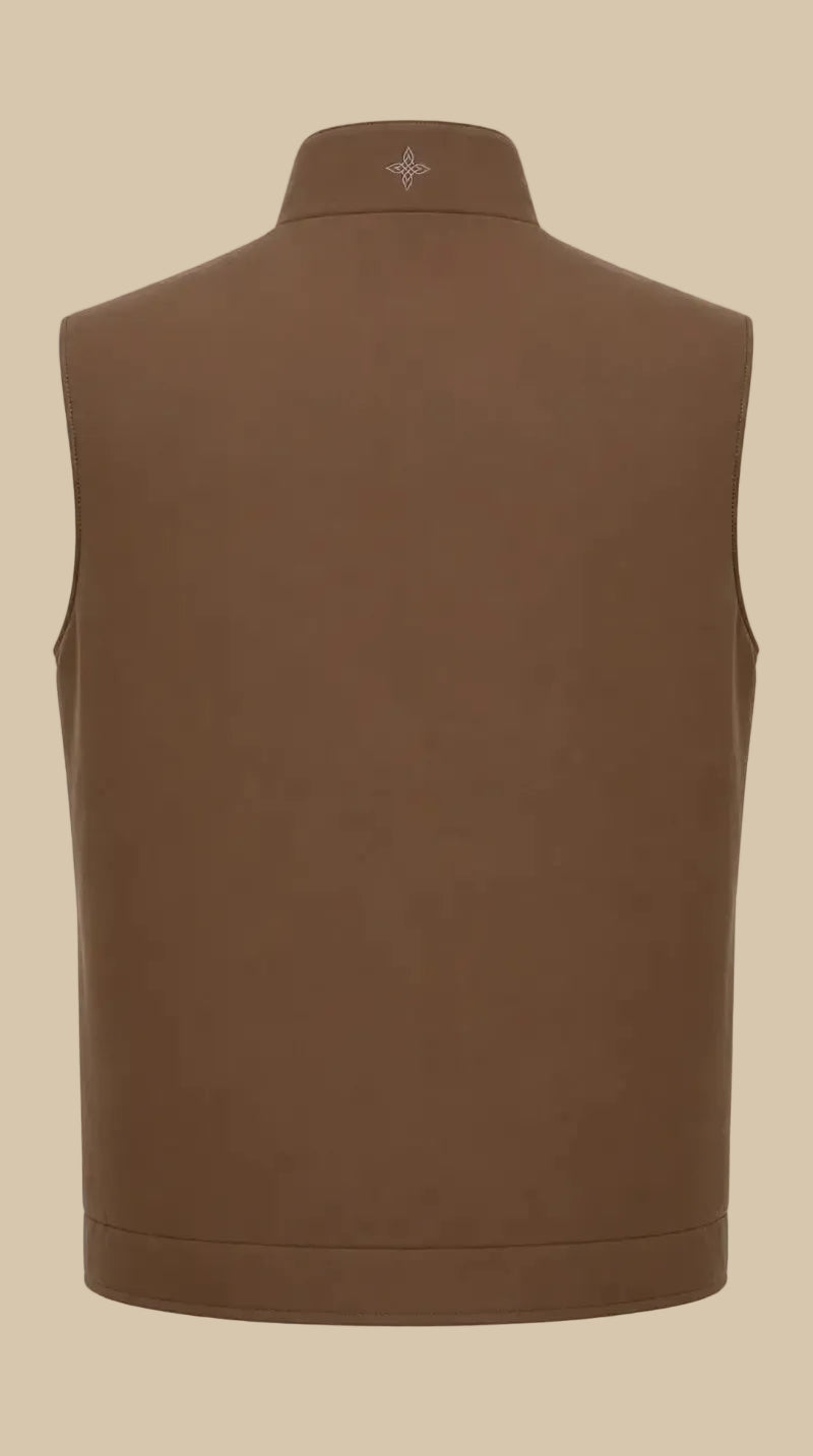 Tweezijdige Bodywarmer - Brown
