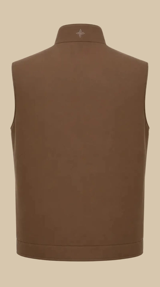 Tweezijdige Bodywarmer - Bruin