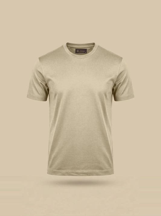 Premium glans shirt - Beige