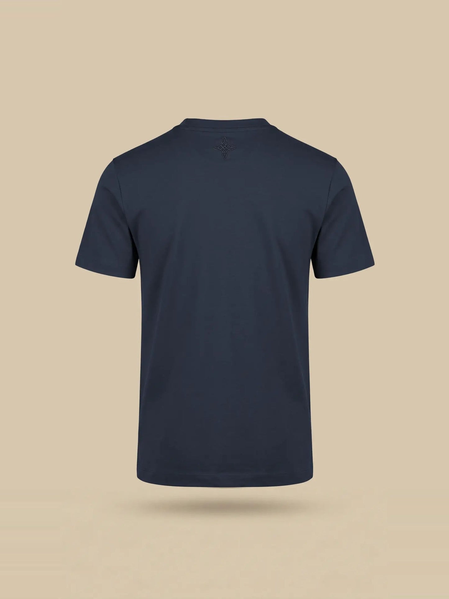 Camiseta premium brillante - Azul marino