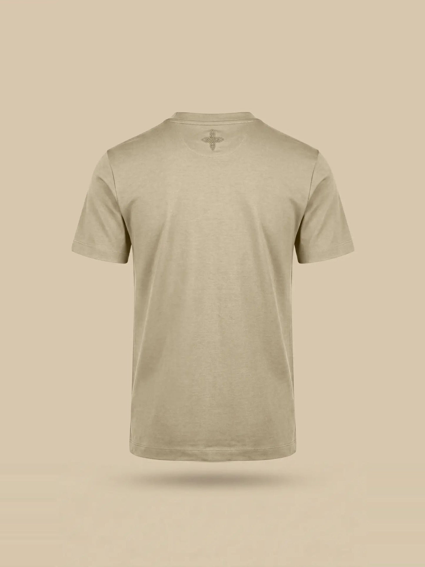 Camiseta premium brillante - Beige