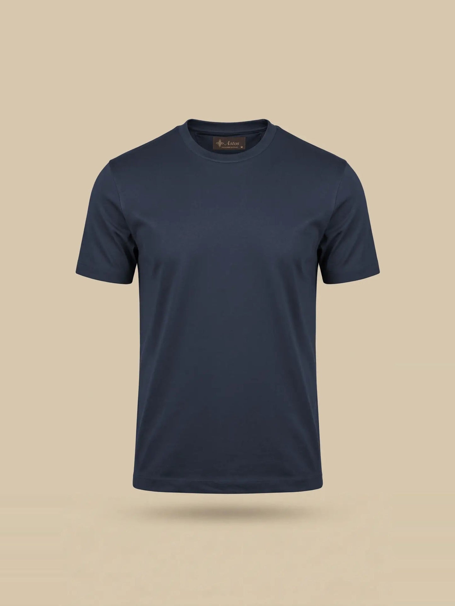 Camiseta premium brillante - Azul marino