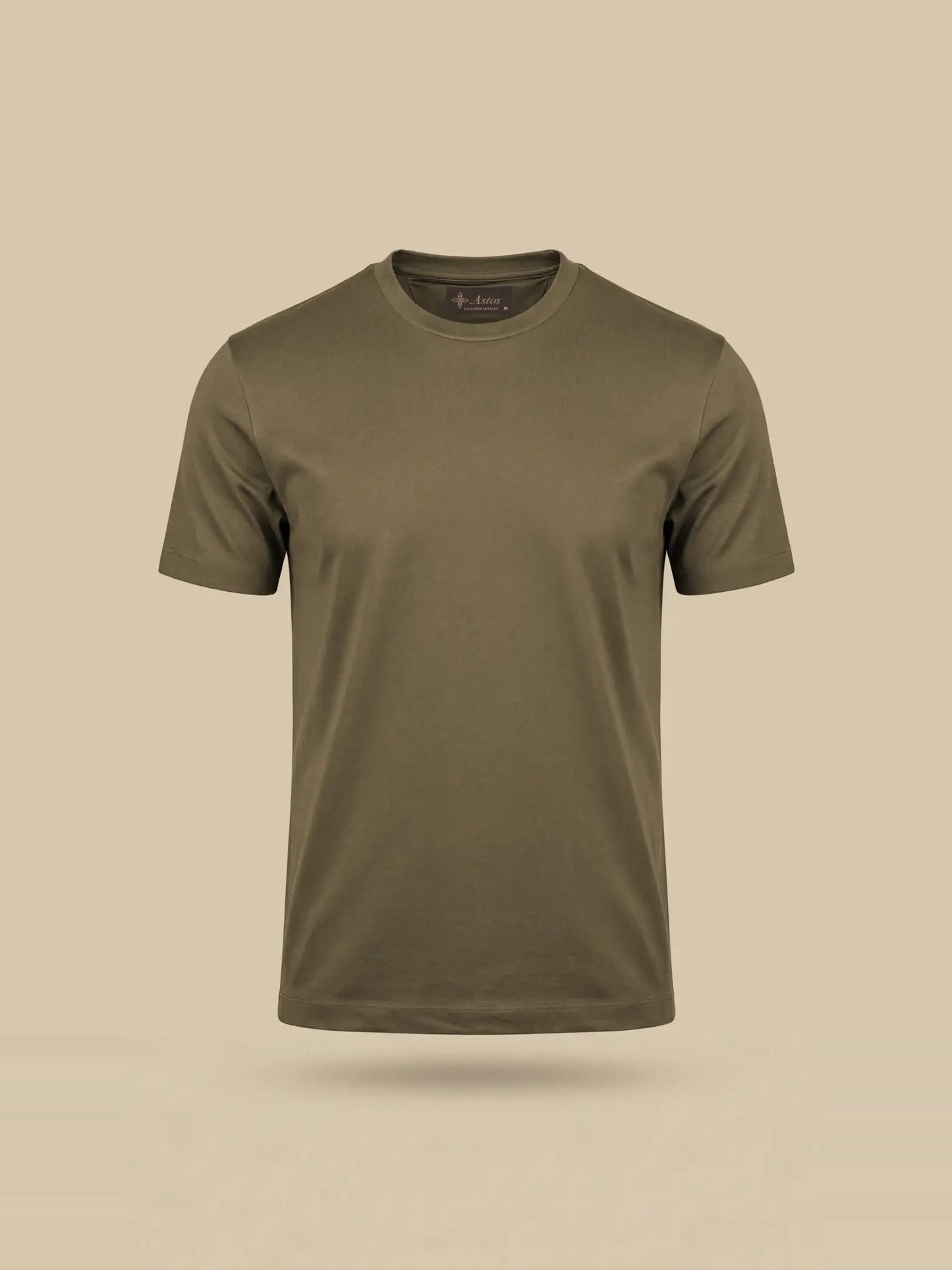 Premium Glanz-Shirt - Braun