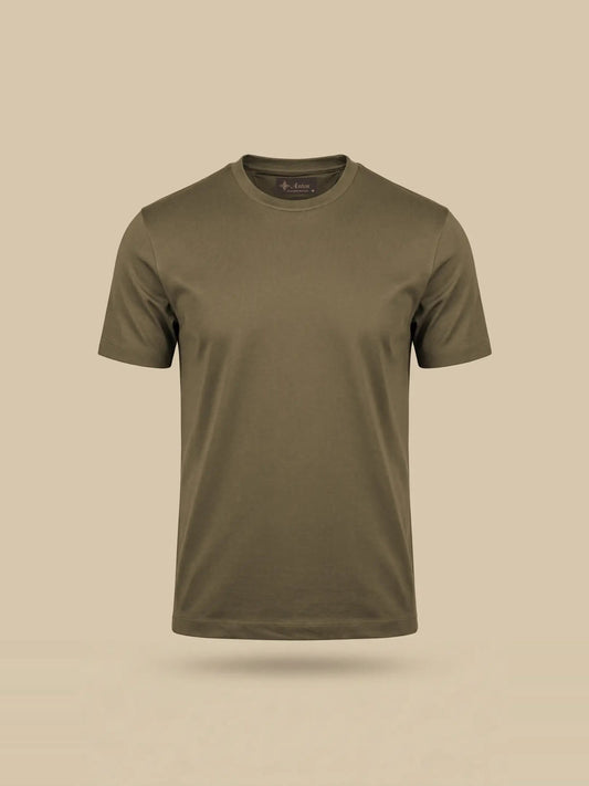 Premium glans shirt - Brown