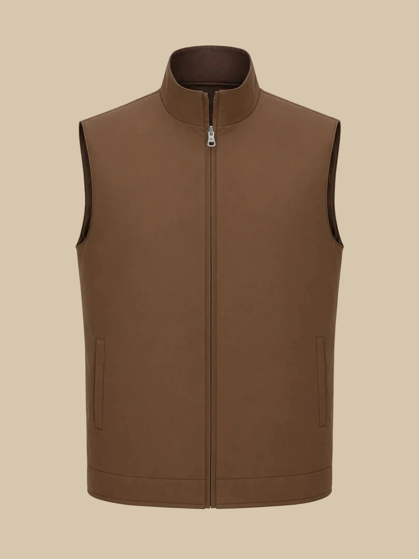 Wende-Bodywarmer - Braun