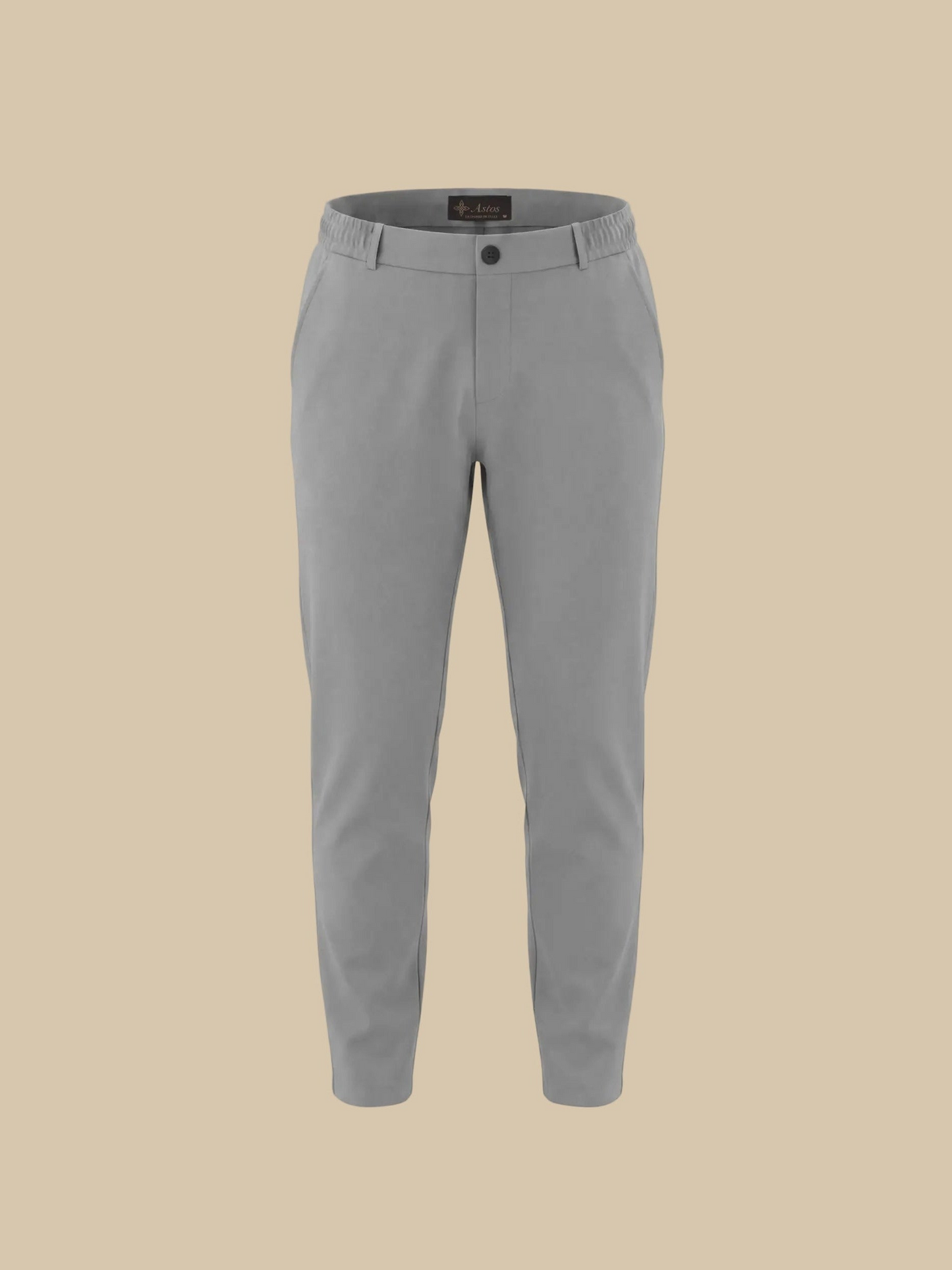 Premium pantalon grijs, vooraanzicht