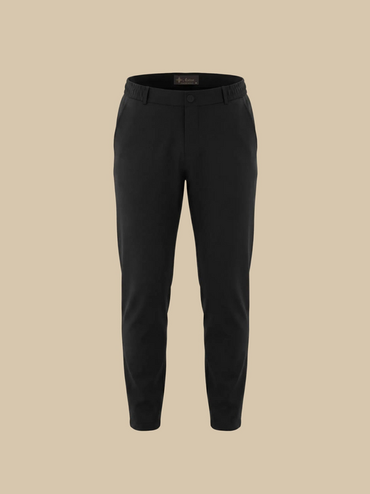 Premium pantalon zwart, vooraanzicht