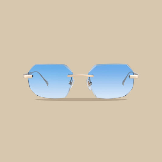 Eyewear Diamond Cut Sky Blue