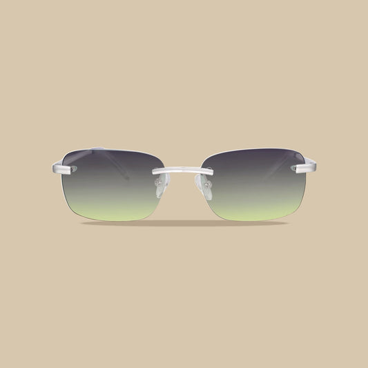 Brille Grün | Silber