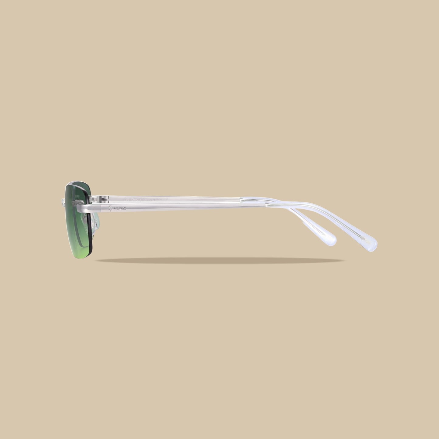 Brille Grün | Silber