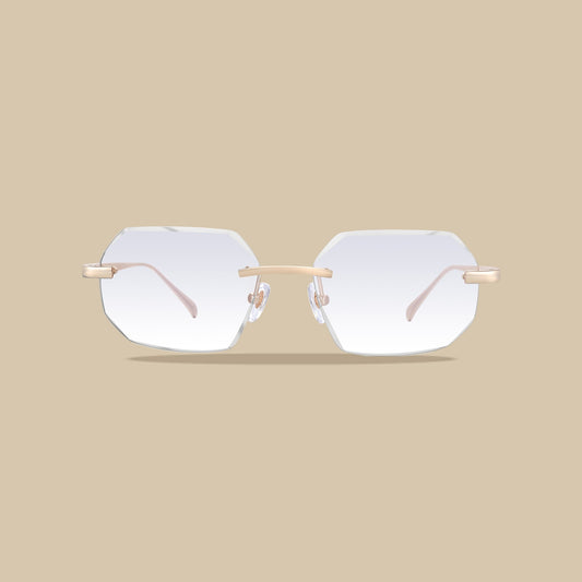 Brille Diamond Cut Transparent