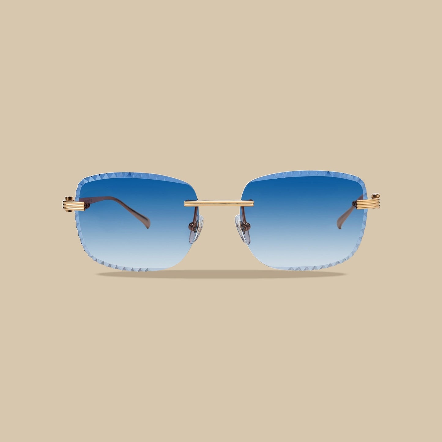 Gafas Premium Diamond Cut Azul