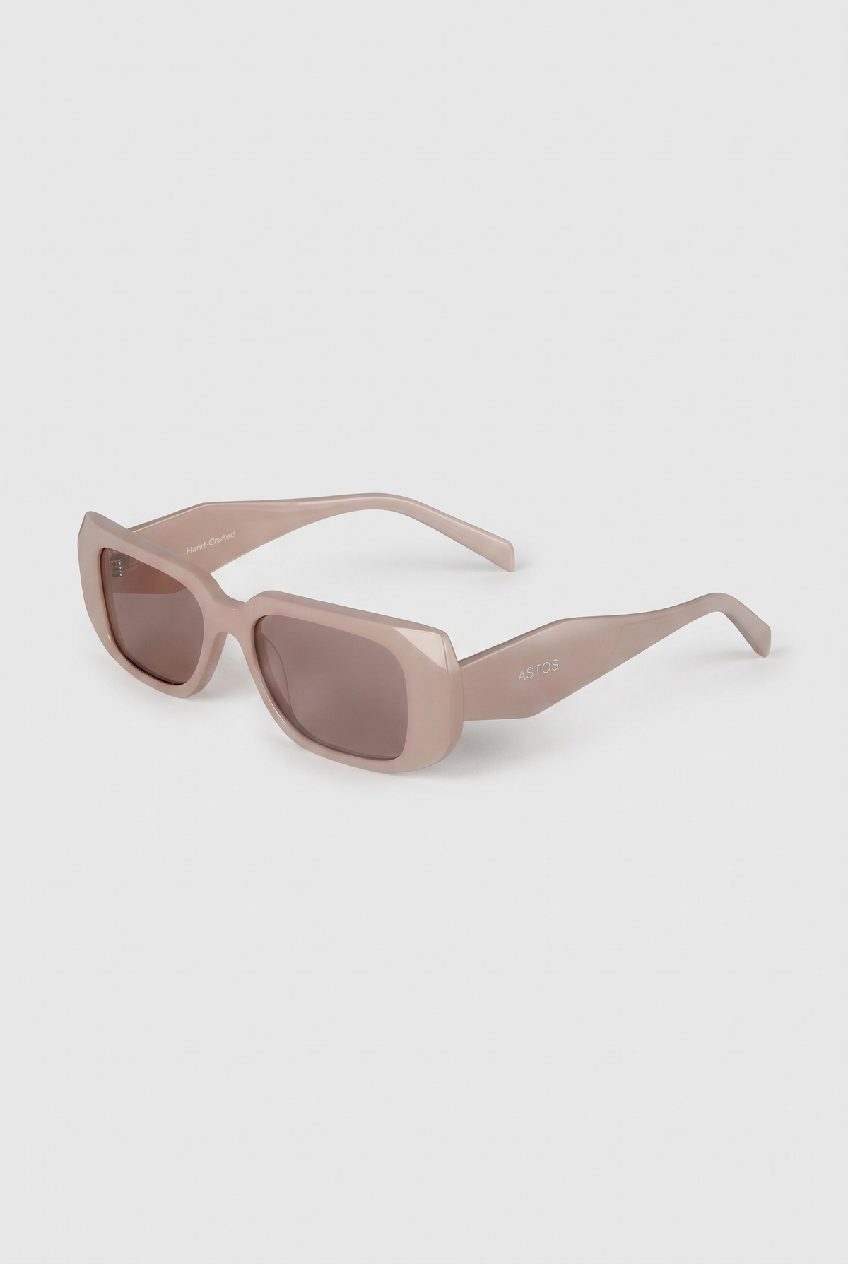 Astos Eyewear Classy Nude - nude zonnebril, schuin aanzicht