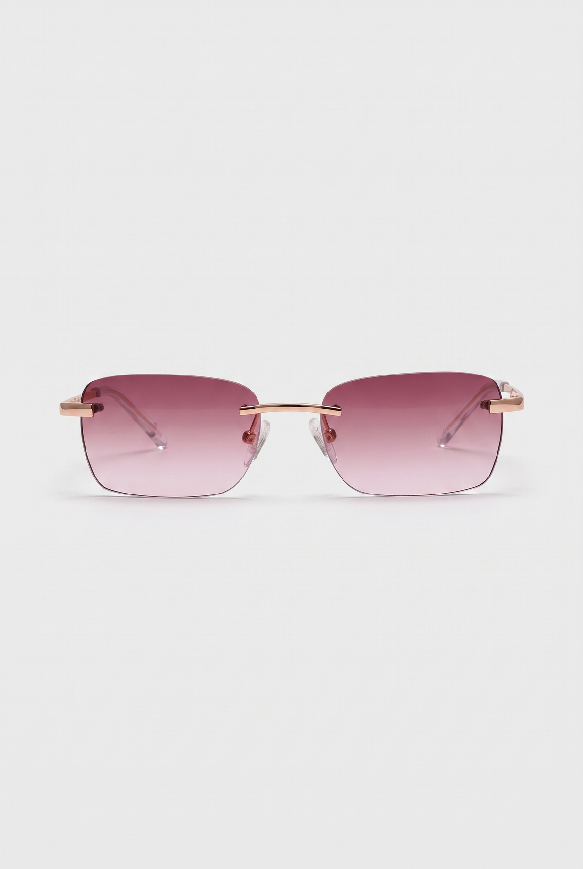 Astos Eyewear Bordeaux Gradient - randloze zonnebril, vooraanzicht