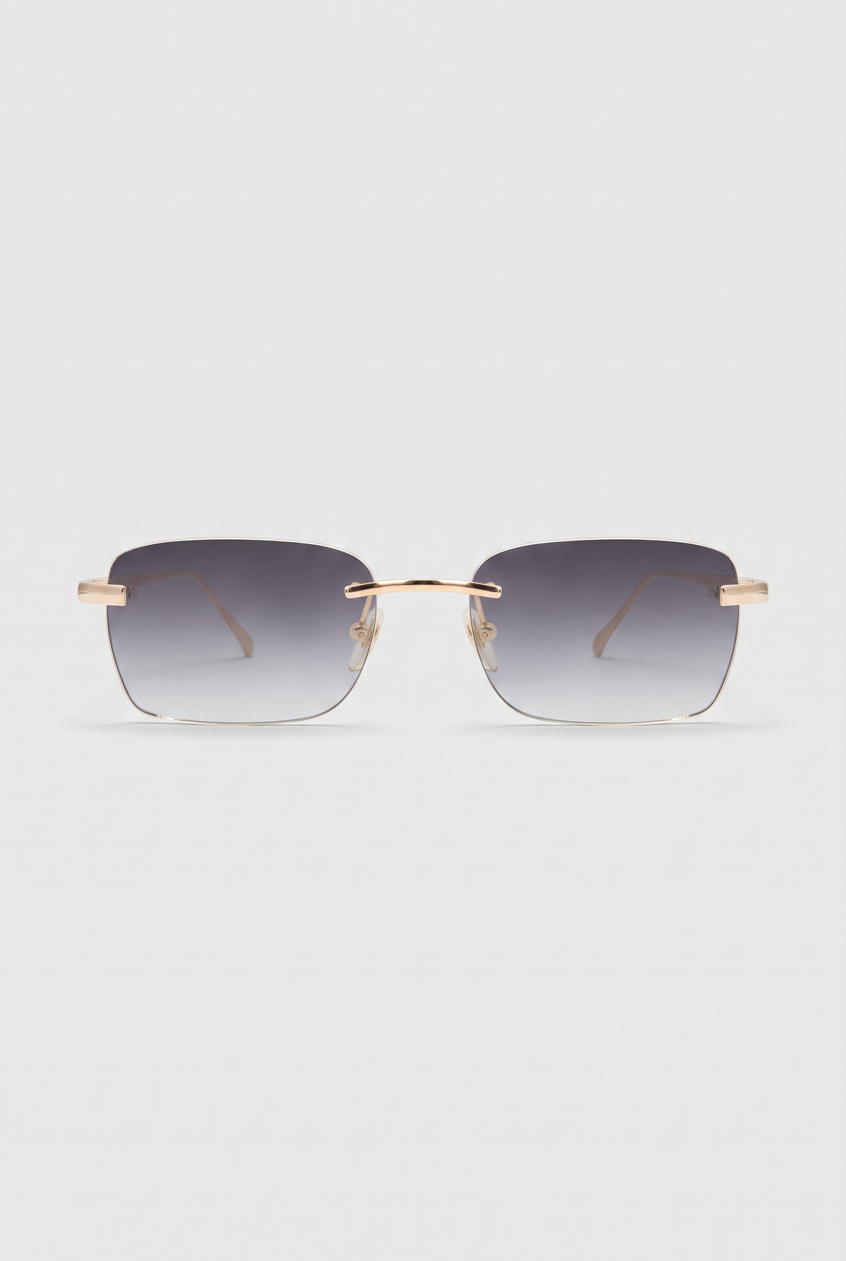 Astos Eyewear Black Gradient - randloze zonnebril, vooraanzicht