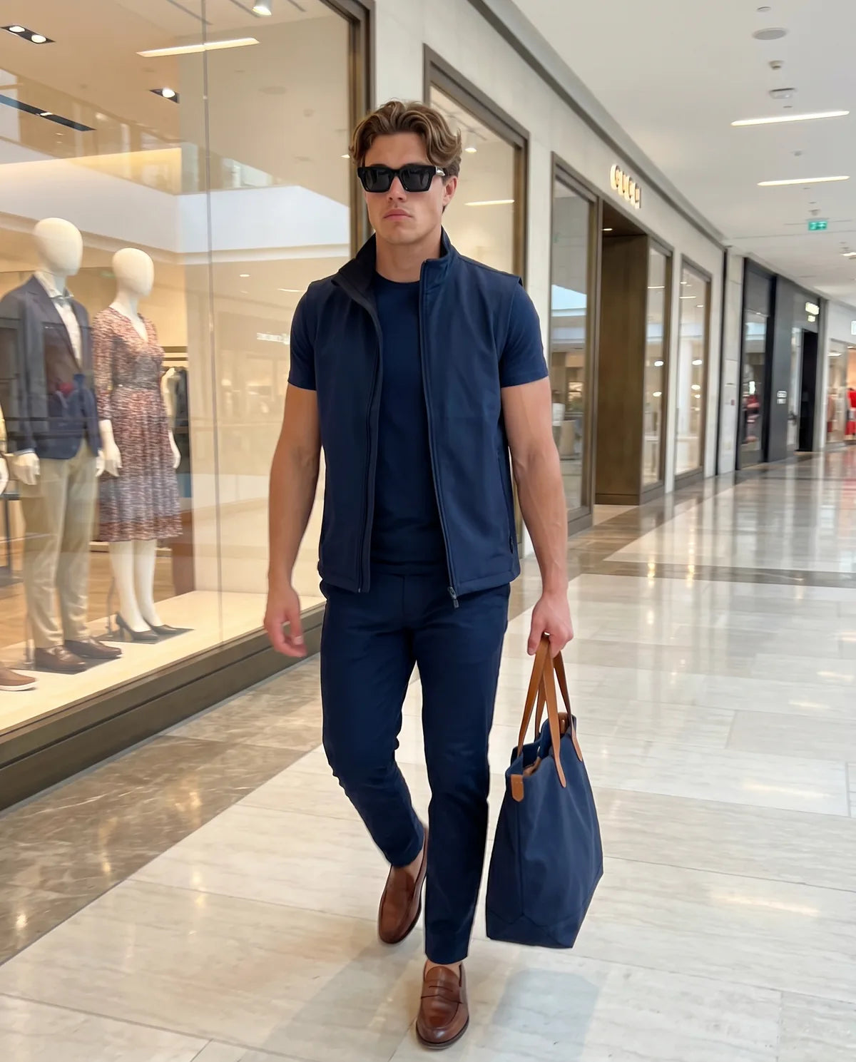 Premium pantalon - Navy