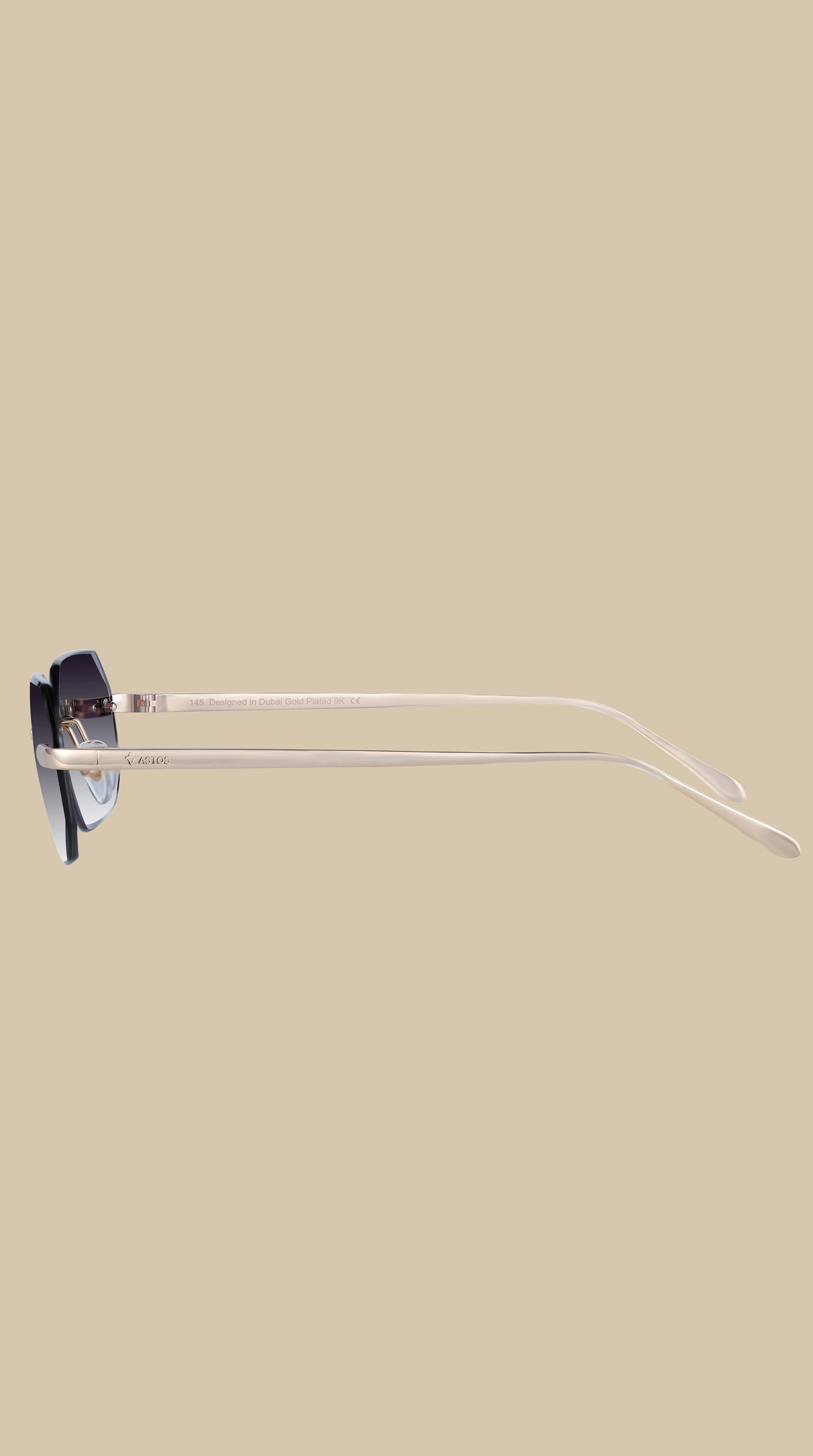 Eyewear Diamond Cut Black