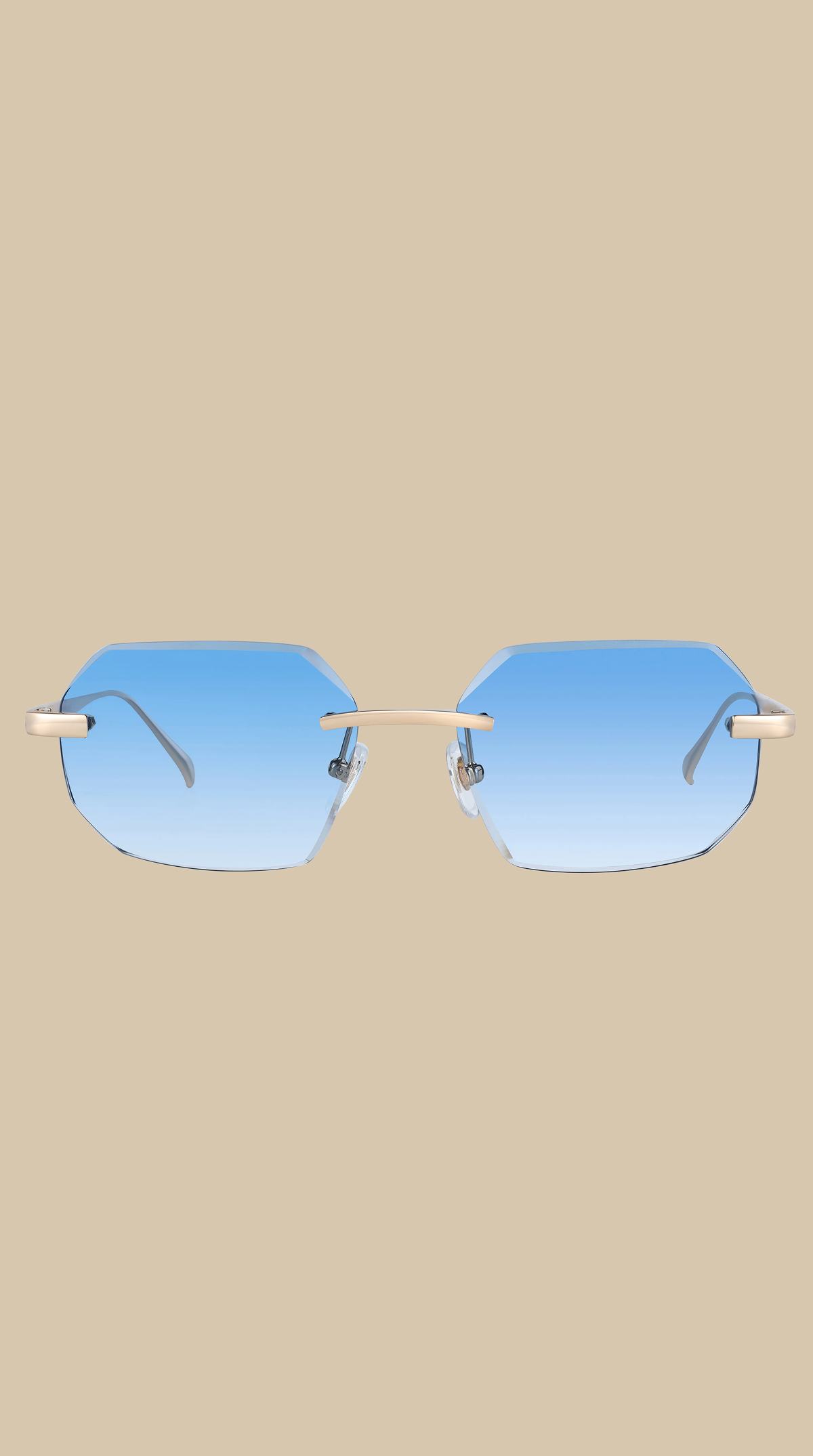 Eyewear Diamond Cut Sky Blue