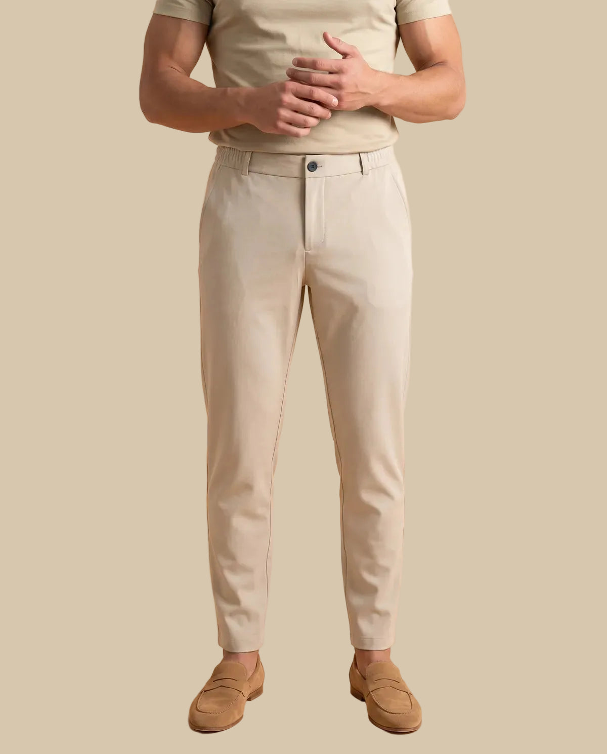 Premium pantalon - Beige