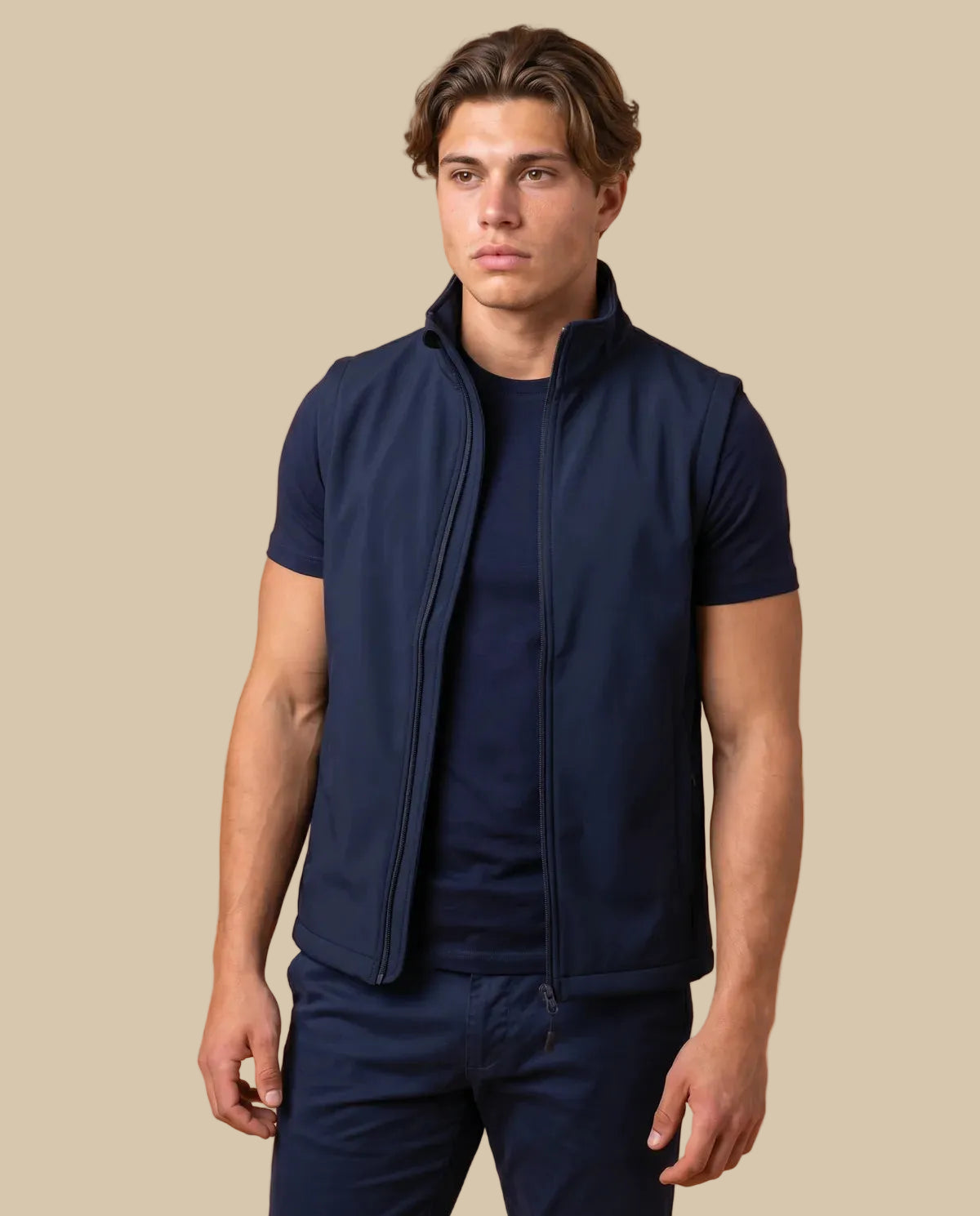 Tweezijdige Bodywarmer - Navy