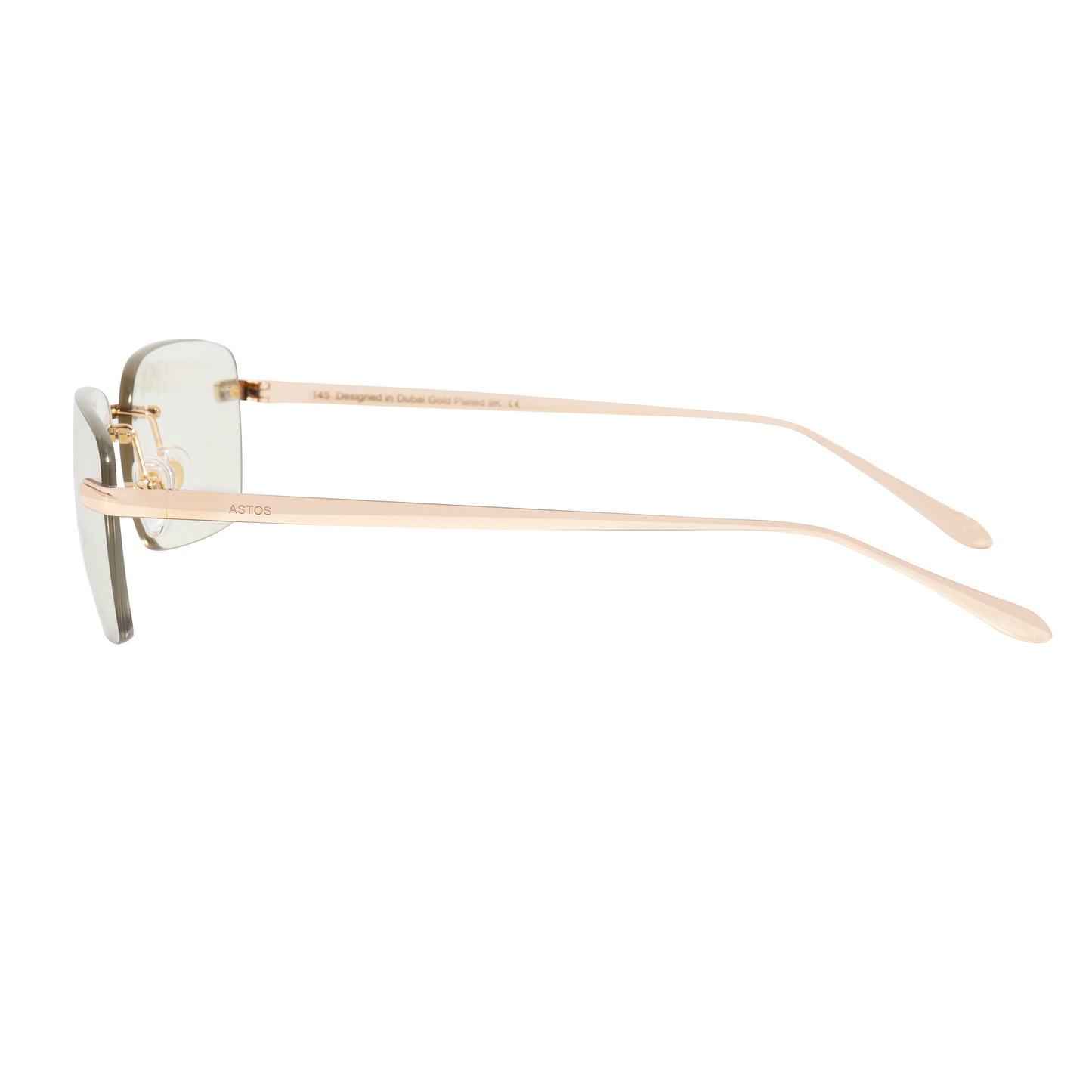 Eyewear Transparent | 9K Gold plated