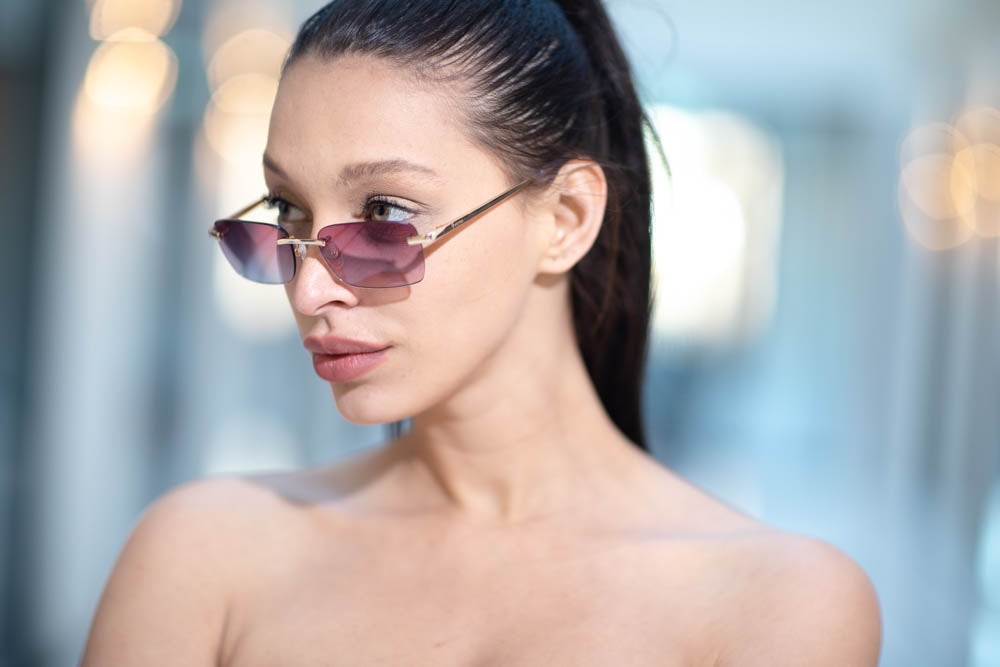 Gafas Degradado Burdeos