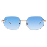 Men's Eyewear Diamond Cut Sky Blue