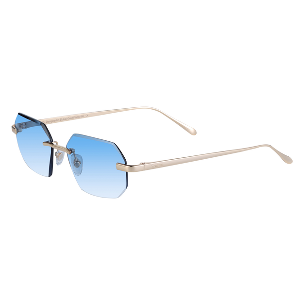 Men's Eyewear Diamond Cut Sky Blue