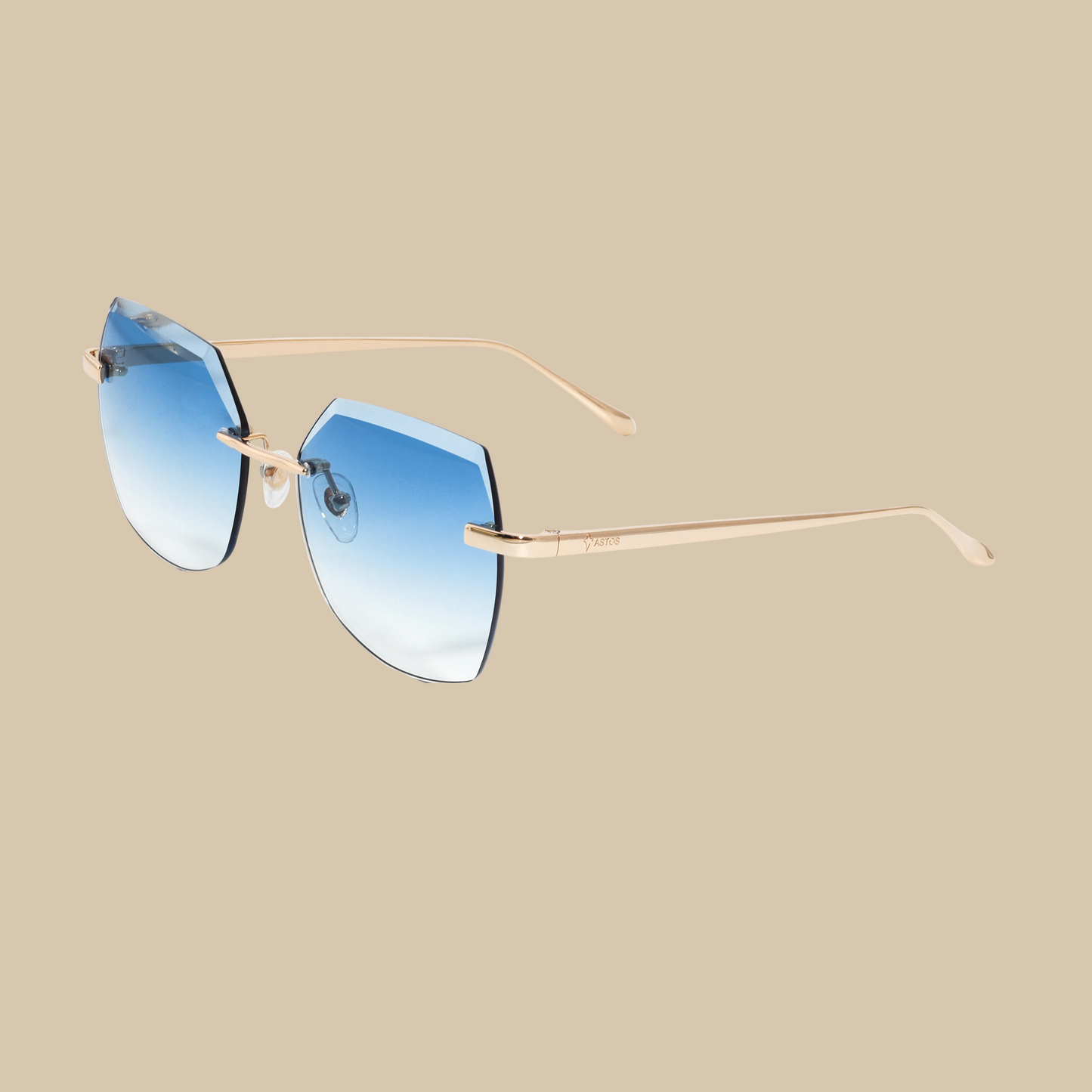 Luxury Angel Diamond Cut Blue