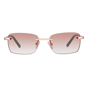 Women Eyewear Brown Gradient | 9K Gold plated