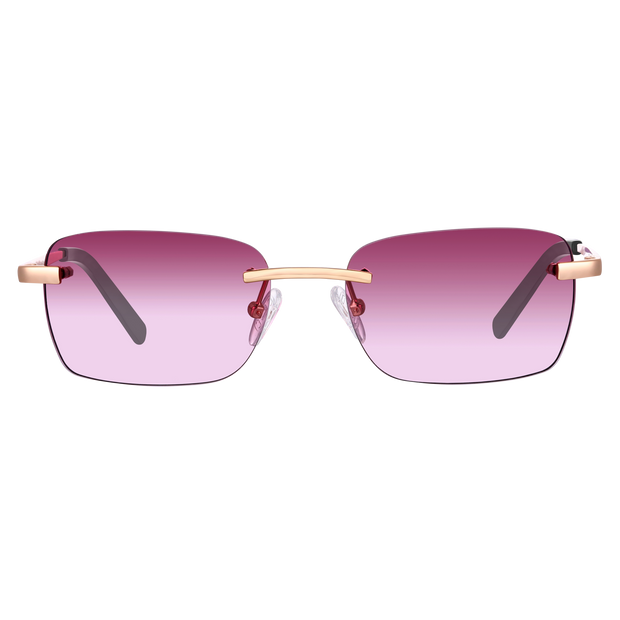 Women's Eyewear Bordeaux Gradient | 9K Gold plated