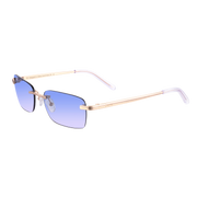 Men's Eyewear Blue gradient | 9K Gold plated