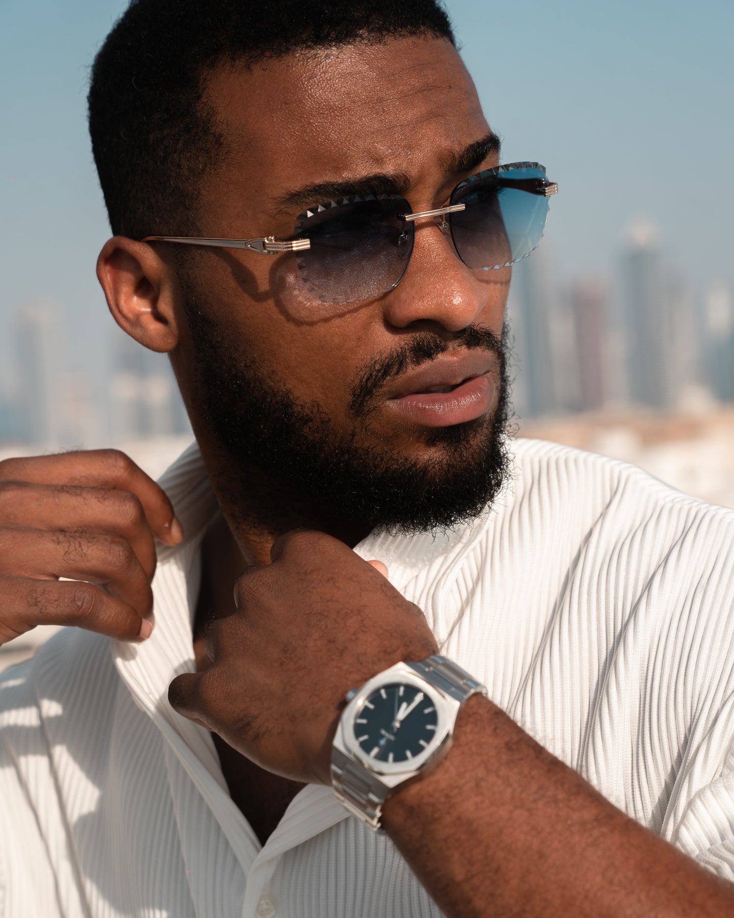 Eyewear Premium Diamond Cut Blue